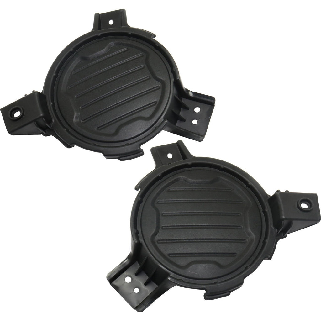 Set of 2 Fog Light Covers Front Driver & Passenger Side Left Right for Soul Pair