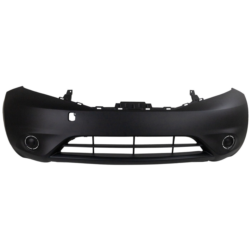 Front Bumper Cover For 2014-2015 Nissan Versa Note w/ fog lamp holes Primed