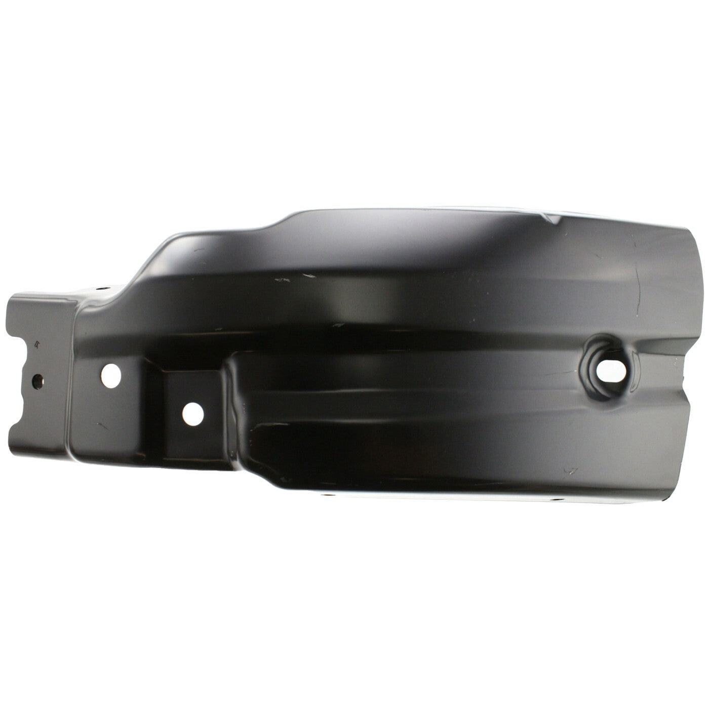 Bumper End Cap For 2007-2013 Chevrolet Silverado 1500 Front Left Painted Black