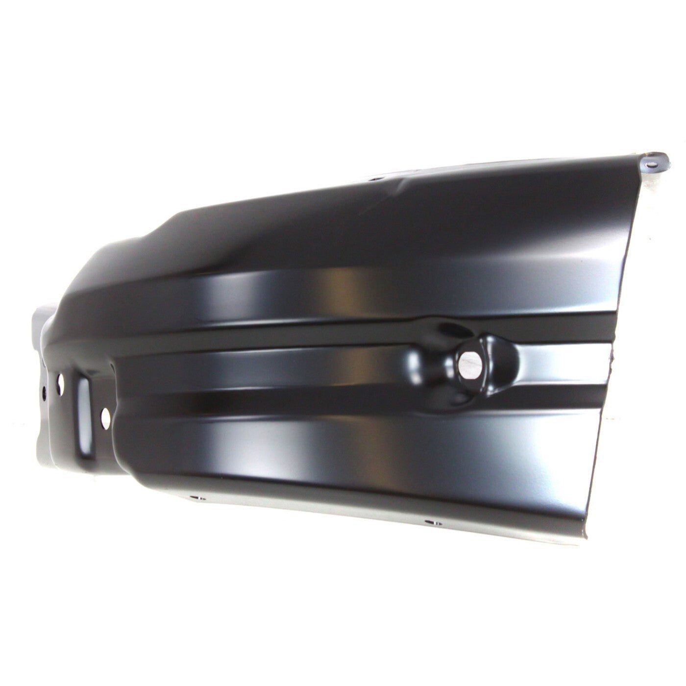 Bumper End Cap For 2007-2013 Chevrolet Silverado 1500 Front Left Painted Black