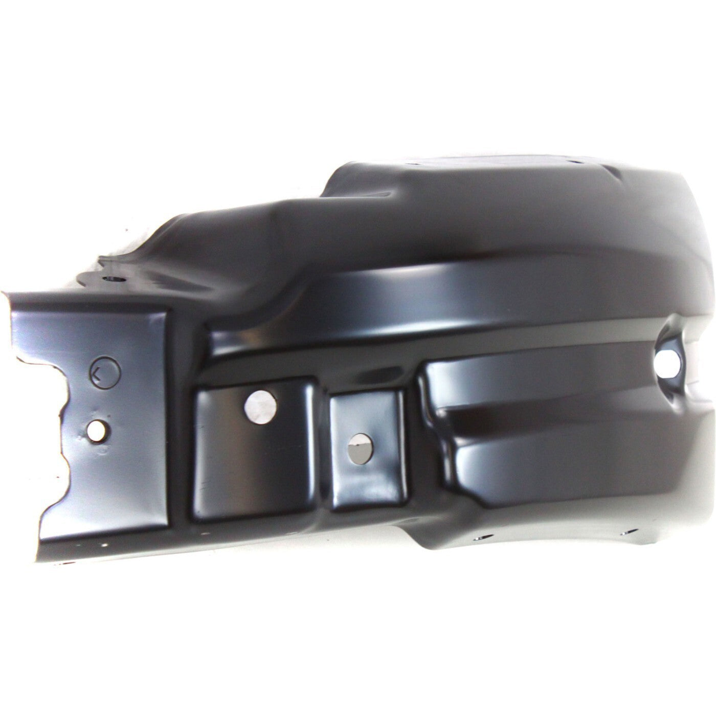 Bumper End Cap For 2007-2013 Chevrolet Silverado 1500 Front Left Painted Black