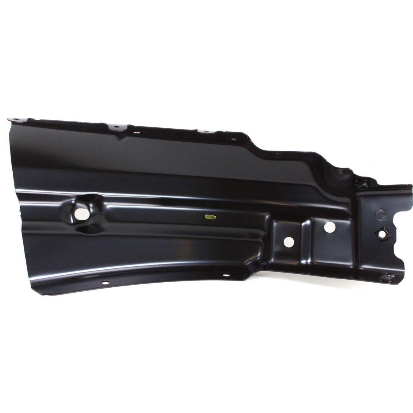 Bumper End Cap For 2007-2013 Chevrolet Silverado 1500 Front Left Painted Black