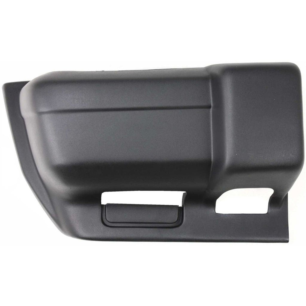 Bumper End Cap Set For 1997-01 Jeep Cherokee Front Textured 5DY40DX9 5DY41DX9AC