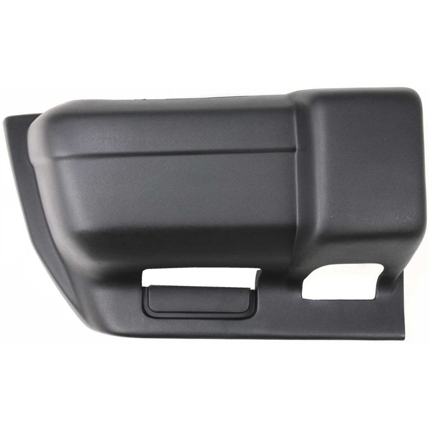 Bumper End Cap Set For 1997-01 Jeep Cherokee Front Textured 5DY40DX9 5DY41DX9AC