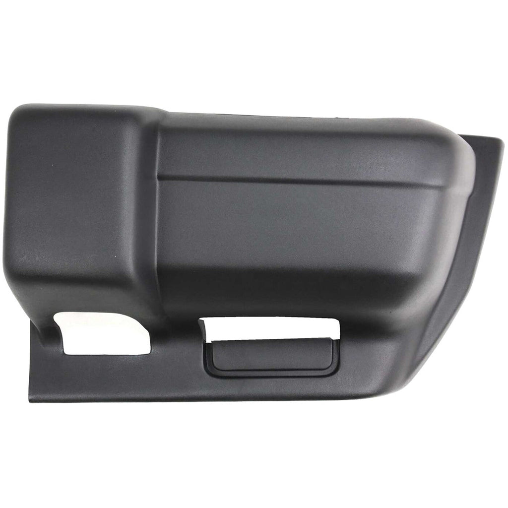 Bumper End Cap Set For 1997-01 Jeep Cherokee Front Textured 5DY40DX9 5DY41DX9AC