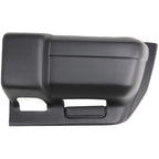 Bumper End Cap Set For 1997-01 Jeep Cherokee Front Textured 5DY40DX9 5DY41DX9AC