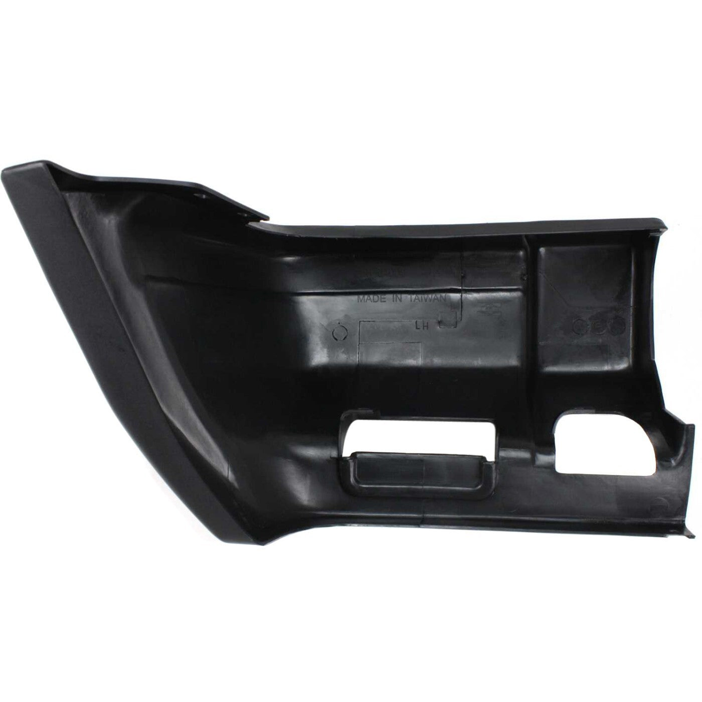 Bumper End Cap Set For 1997-01 Jeep Cherokee Front Textured 5DY40DX9 5DY41DX9AC