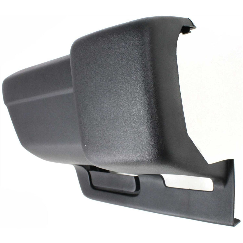 Bumper End Cap Set For 1997-01 Jeep Cherokee Front Textured 5DY40DX9 5DY41DX9AC