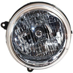 Driver and Passenger Side Headlights For Jeep Liberty 2002-2004 Halogen w/ Bulbs
