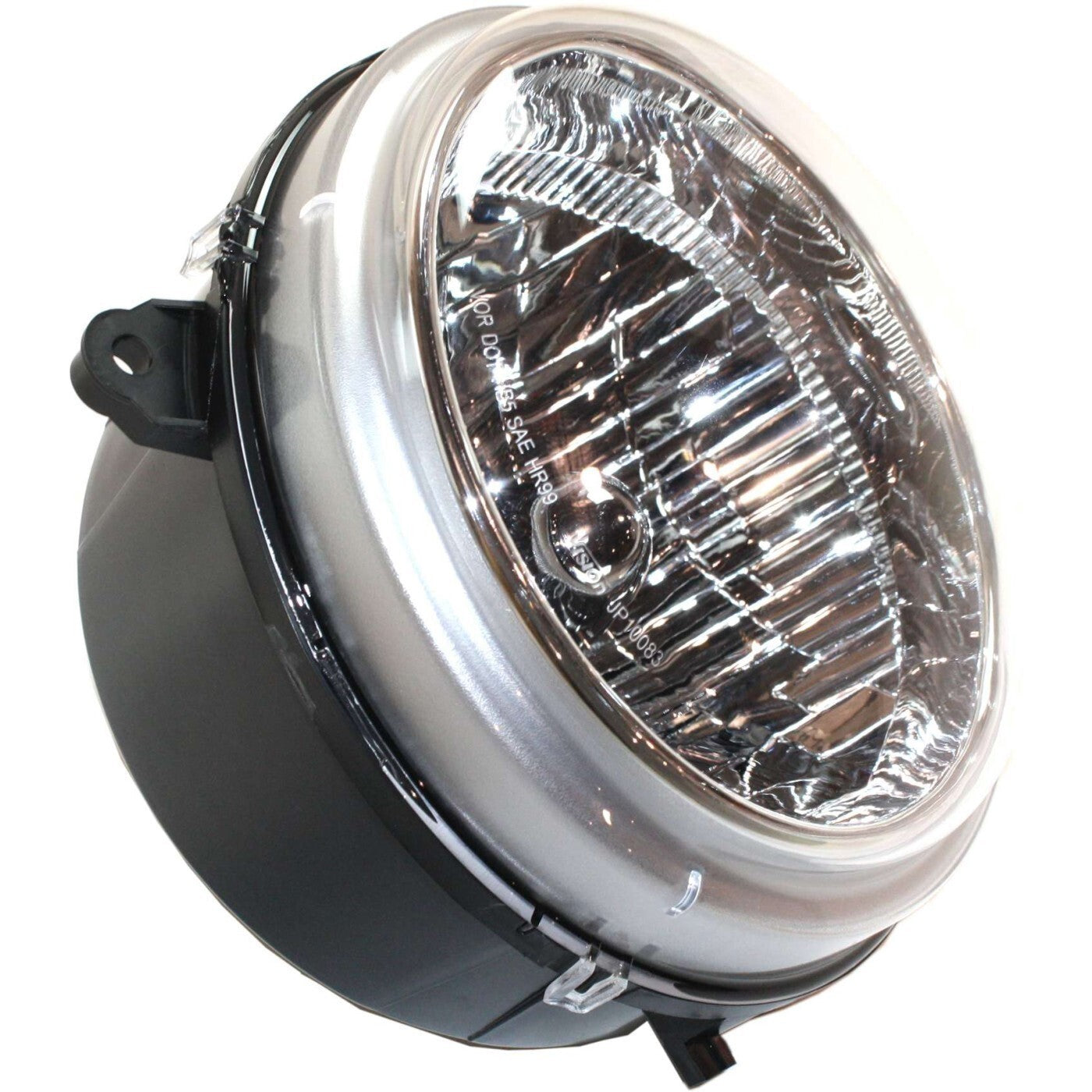 Driver and Passenger Side Headlights For Jeep Liberty 2002-2004 Halogen w/ Bulbs