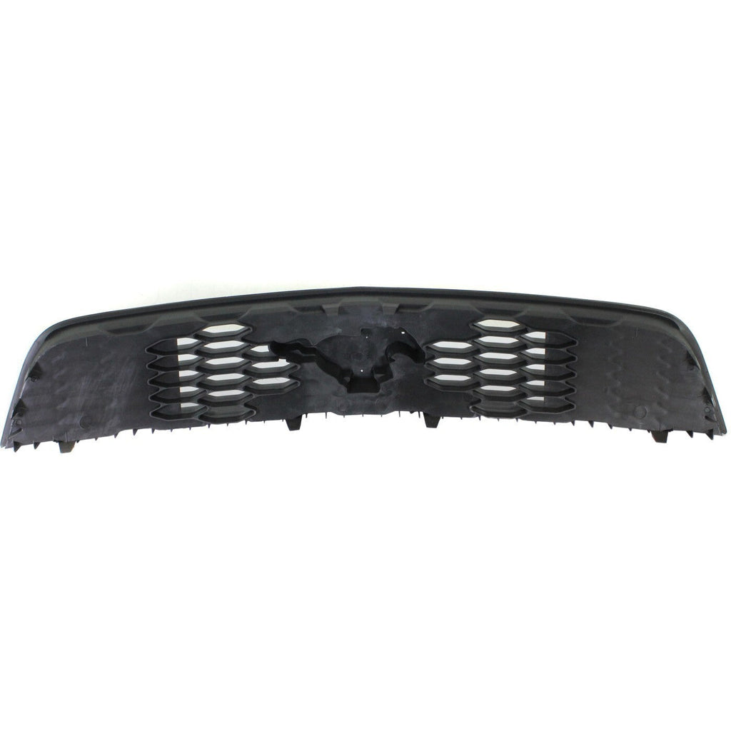 Grille For 2010-2012 Ford Mustang Black Plastic