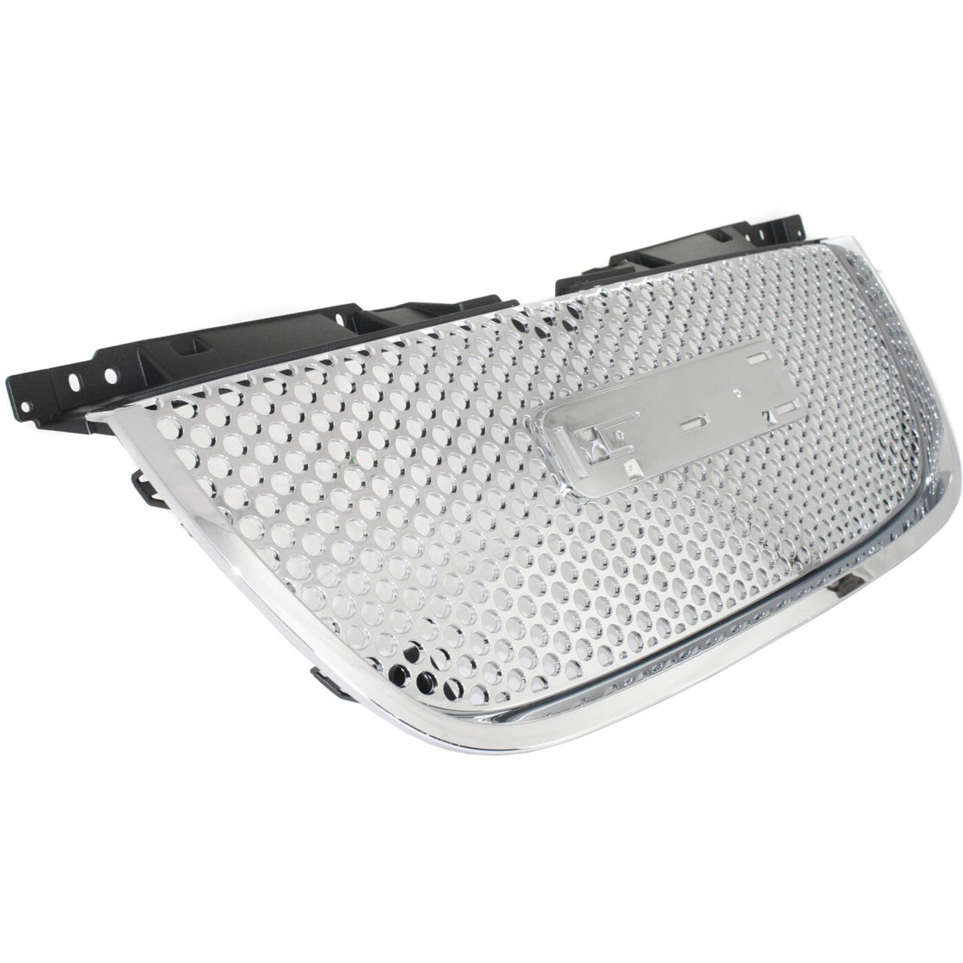 Grille Assembly For 2007-2014 GMC Yukon Yukon XL 1500 2500 Chrome Plastic