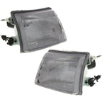 Left & Right Headlights For Ford Ranger 1998-2000 Halogen w/ Bulbs Splash XL XLT