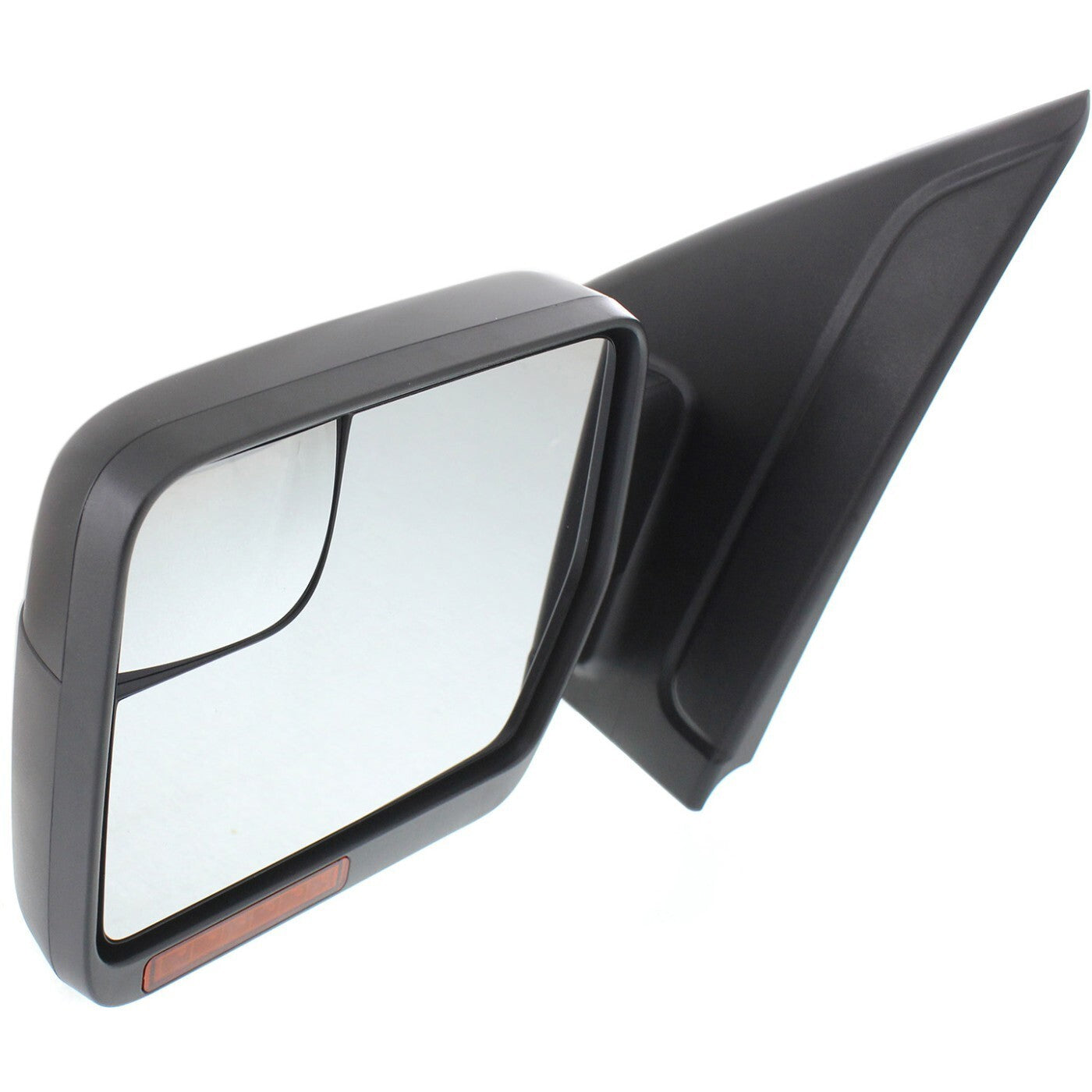 Mirror For 2011-14 Ford F-150 Power Folding With Puddle Light Paintable Left