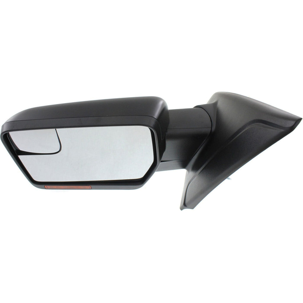 Mirror For 2011-14 Ford F-150 Power Folding With Puddle Light Paintable Left