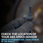 ABS Speed Sensor Set For 1995-2003 Chevrolet S10 GMC Sonoma Front With Harness