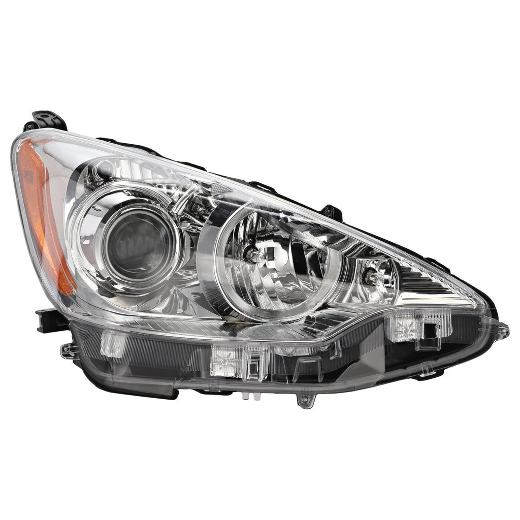 Headlight For 2012 2013 2014 Toyota Prius C Four Three Two One Right With Bulb