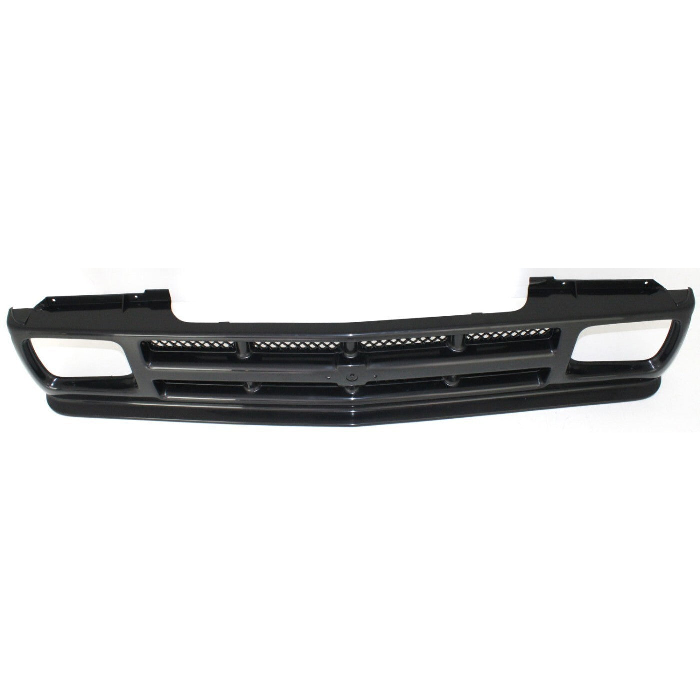 Grille For 1991-93 Chevrolet S10 1991-94 S10 Blazer Textured Black Shell Insert