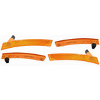 Side Marker Set For 2002-2008 Mini Cooper Mounts on Fender Flare Front LH and RH