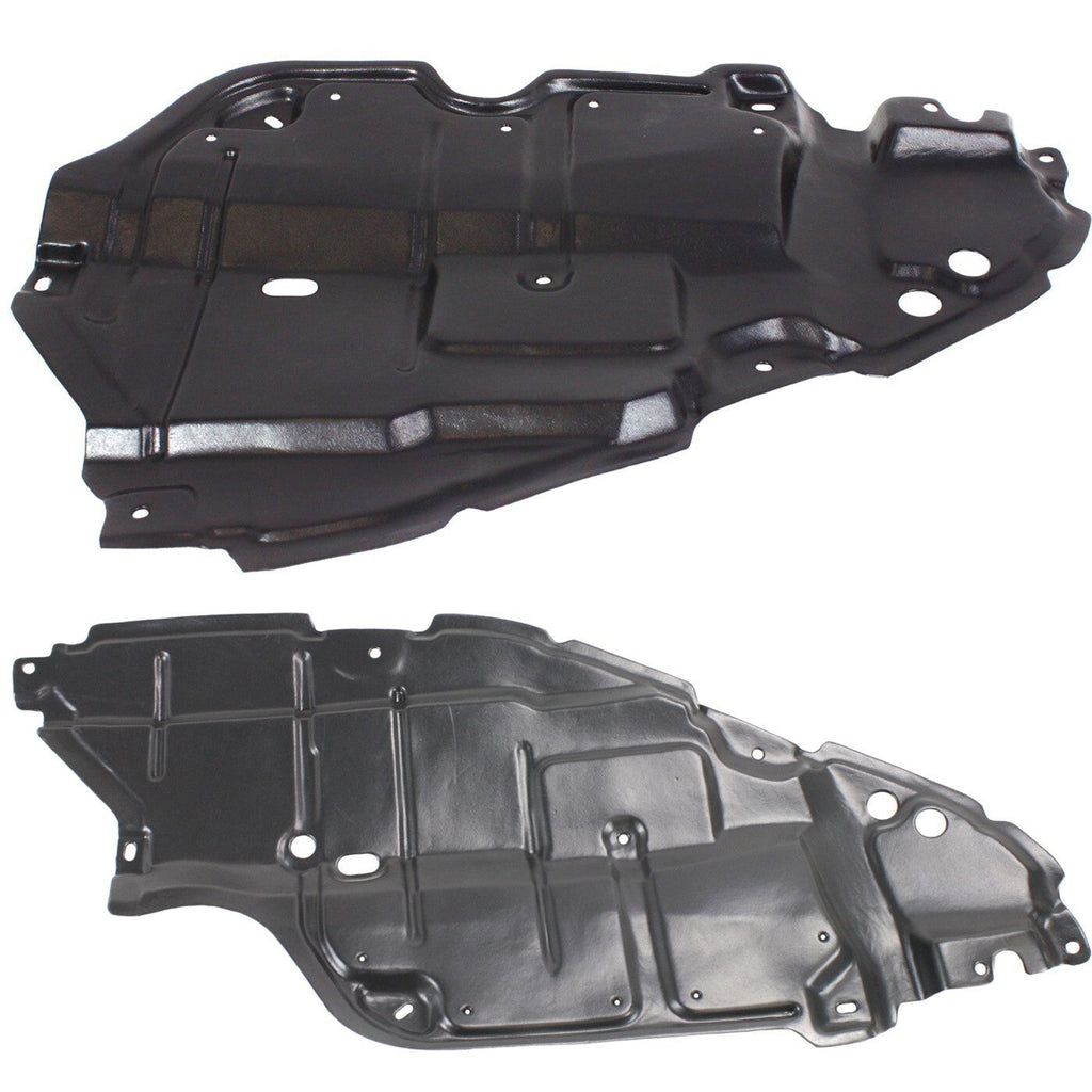 Engine Splash Shield Set For 2007-2010 Toyota Camry Left and Right Side Pair