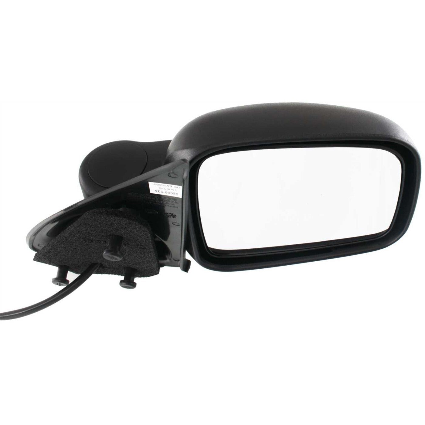 Power Mirror For 2002-2007 Jeep Liberty Right Textured Black Manual Folding