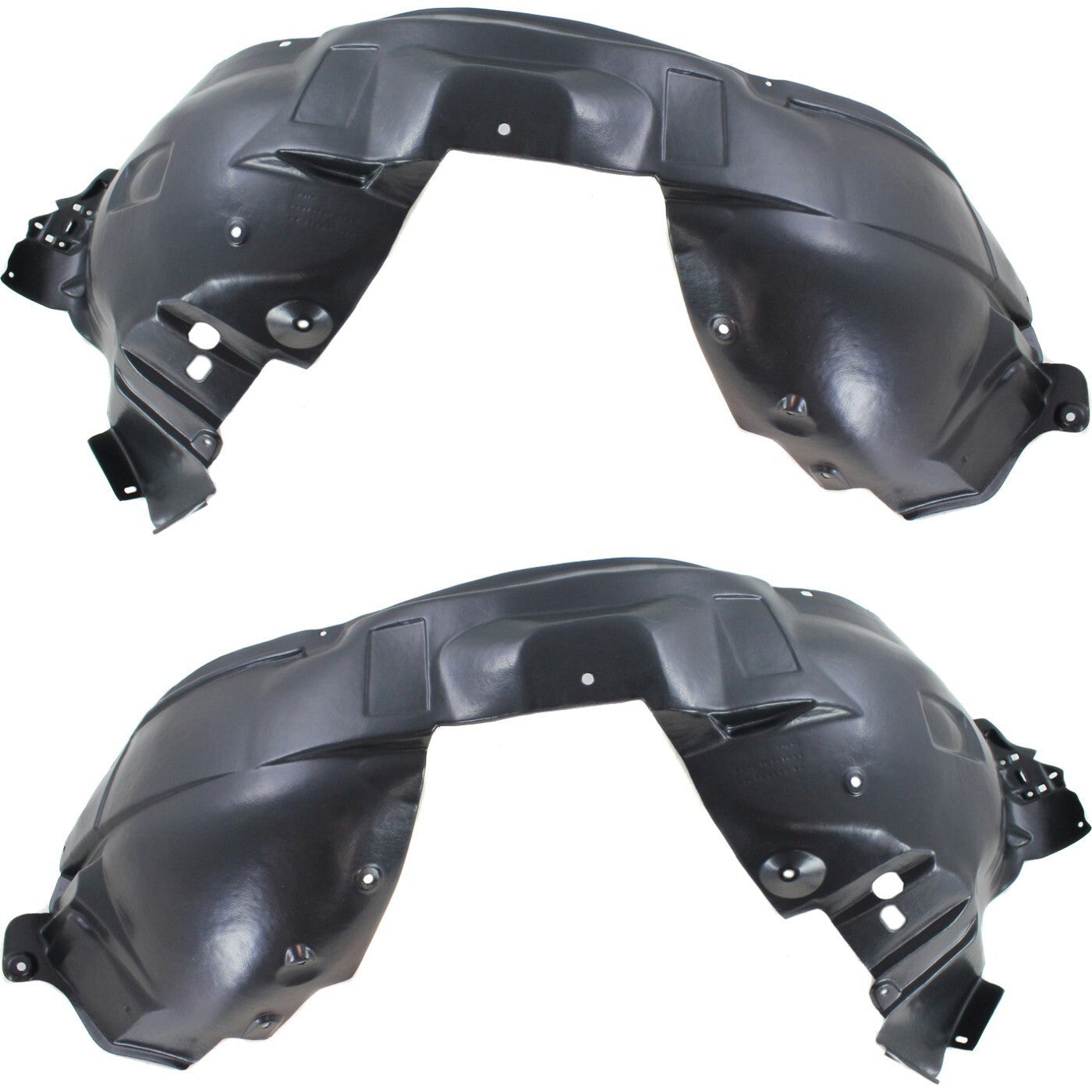 Splash Shield For 2011-2014 Ford Edge Front, Driver and Passenger Side Set of 2