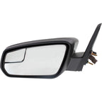 Power Mirror For 2011-2012 Ford Mustang Left with Blind Spot Glass