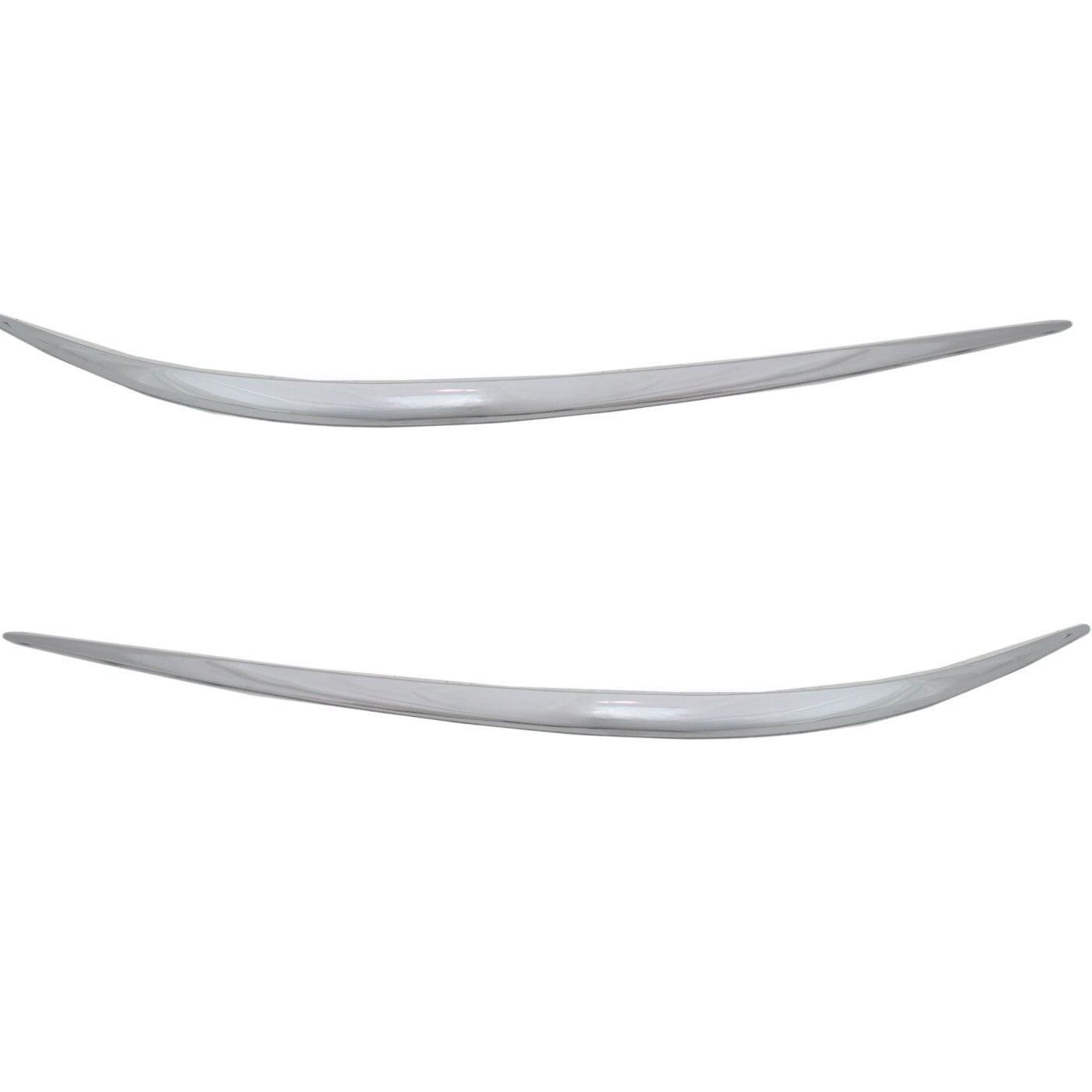 Bumper Trim Set For 2003-2006 Mercedes Benz E320 E500 E55 AMG E350 Chrome Front