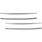 Front Bumper Trim Molding Set For 1998-2002 Mercury Grand Marquis Chrome