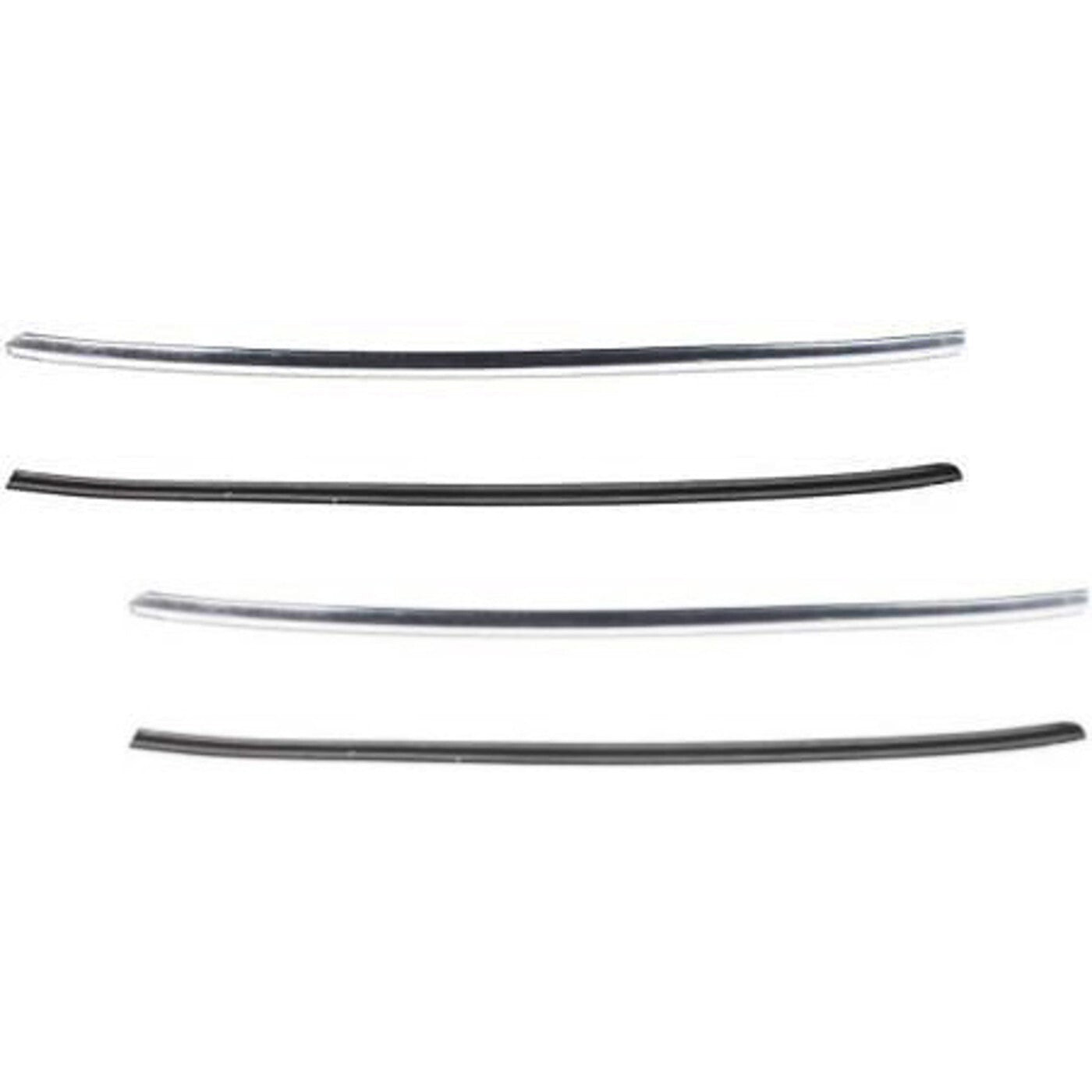Front Bumper Trim Molding Set For 1998-2002 Mercury Grand Marquis Chrome