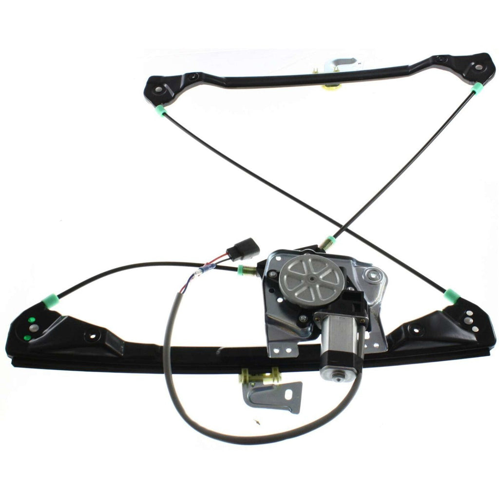 Power Window Regulator For 1999-05 Pontiac Grand Am Front Left Sedan with Motor