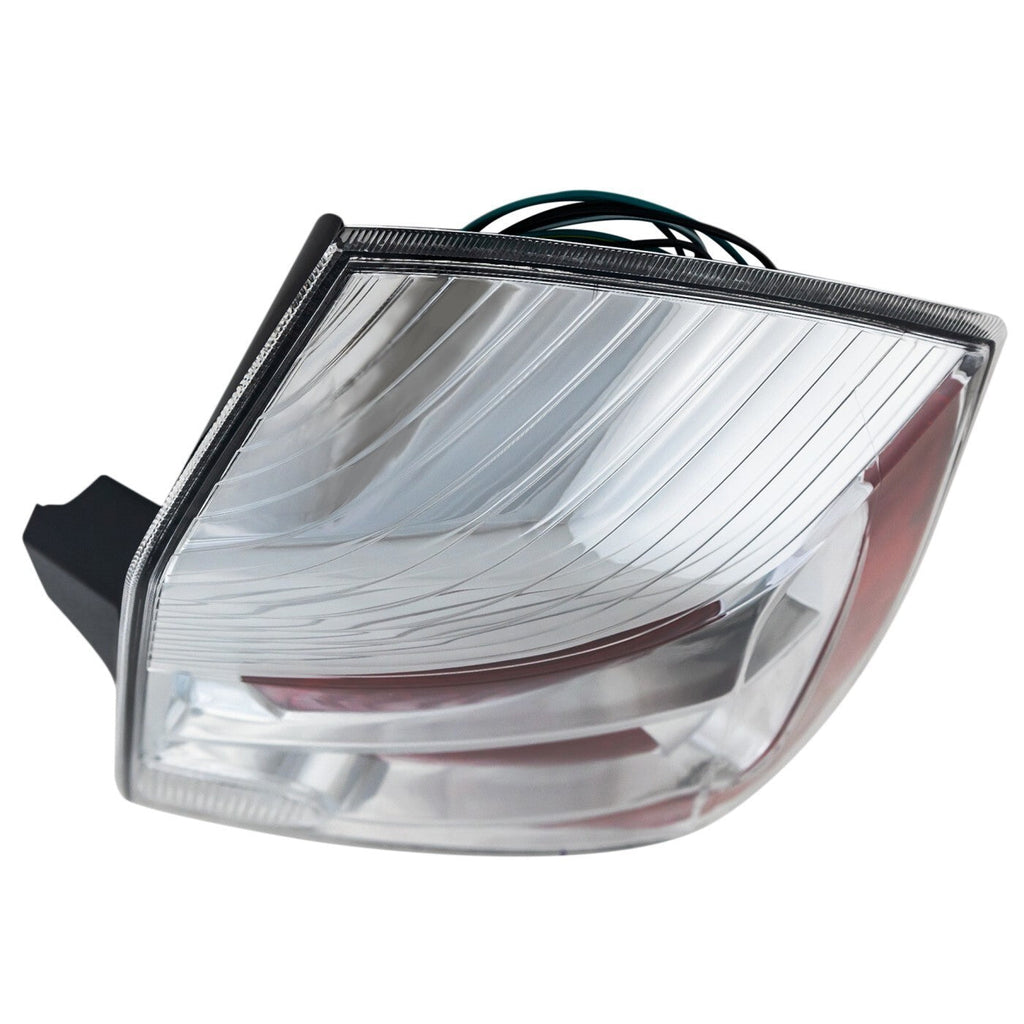 Halogen Tail Light For 2007-2009 Nissan Sentra 2.0L Eng. Right Clear & Red Lens