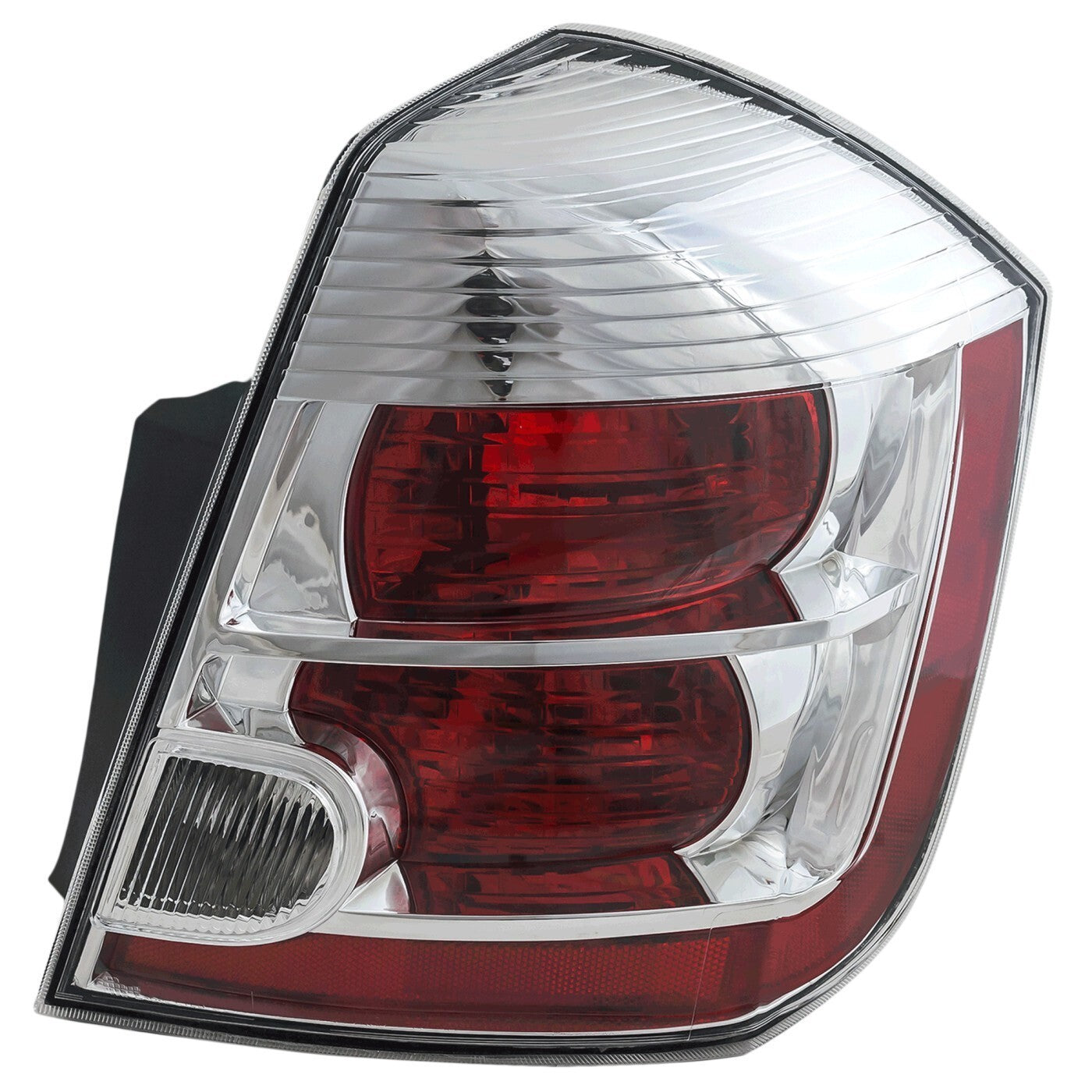 Halogen Tail Light For 2007-2009 Nissan Sentra 2.0L Eng. Right Clear & Red Lens