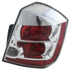 Halogen Tail Light For 2007-2009 Nissan Sentra 2.0L Eng. Right Clear & Red Lens