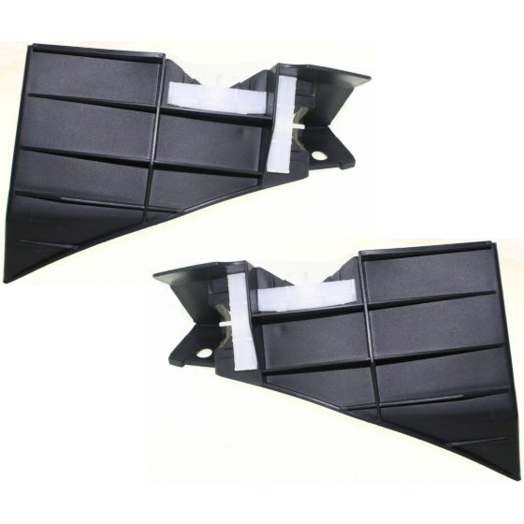 Bumper Bracket Set For 2005-09 Ford Mustang Reinf Support Cover Front Steel 2Pc