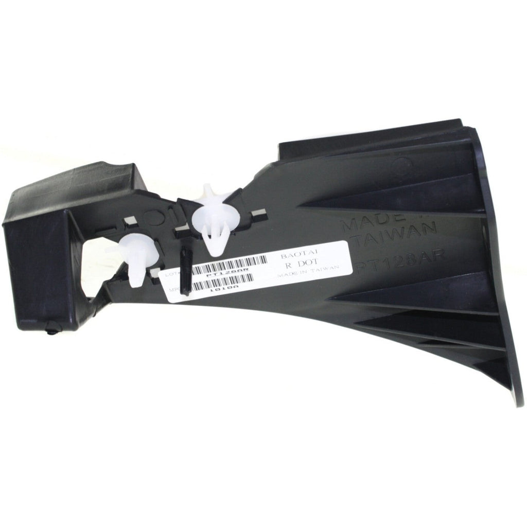 Bumper Bracket Set For 2005-09 Ford Mustang Reinf Support Cover Front Steel 2Pc