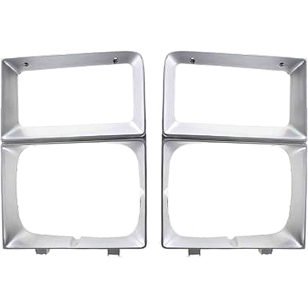 Headlight Headlamp Door Set For 1983-1984 Chevy C10 K10 GMC C1500 Left and Right