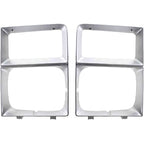 Headlight Headlamp Door Set For 1983-1984 Chevy C10 K10 GMC C1500 Left and Right