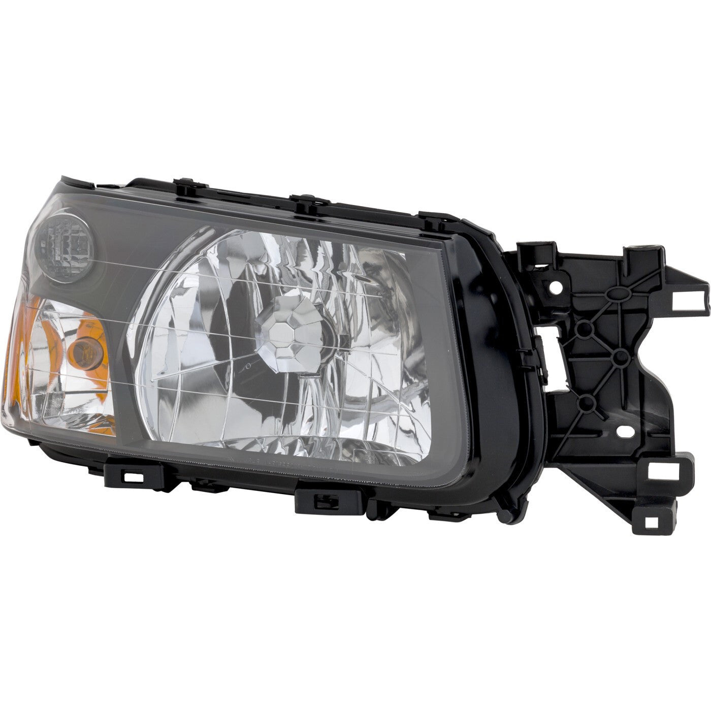 Headlight Assembly Set For 2005 Subaru Forester Left Right Composite With Bulb