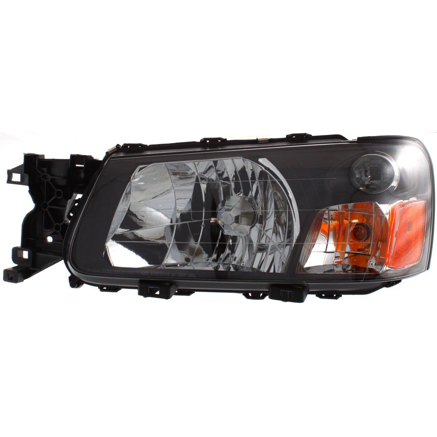Headlight Assembly Set For 2005 Subaru Forester Left Right Composite With Bulb