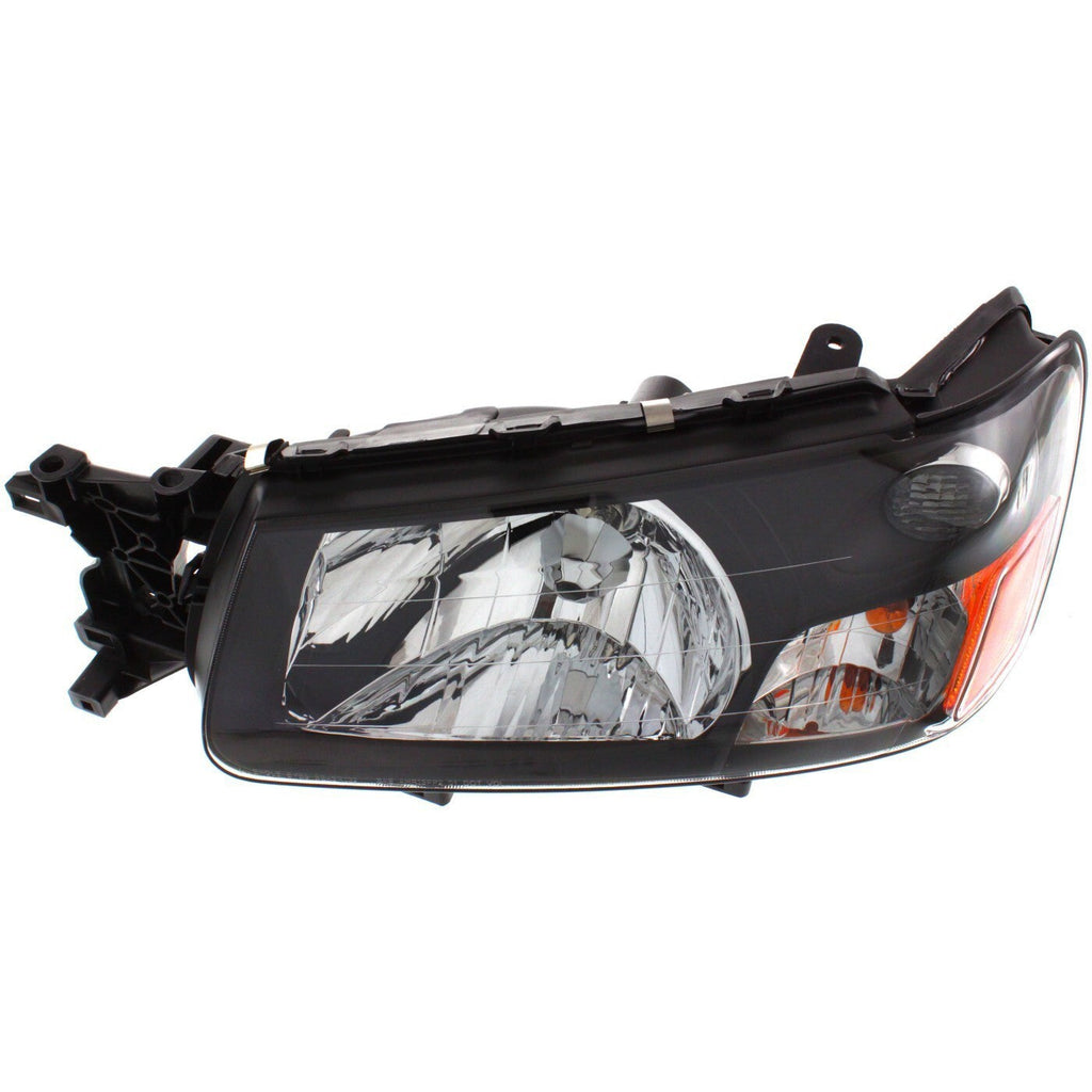 Headlight Assembly Set For 2005 Subaru Forester Left Right Composite With Bulb