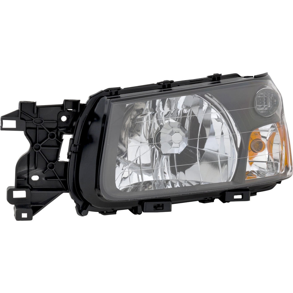 Headlight Assembly Set For 2005 Subaru Forester Left Right Composite With Bulb