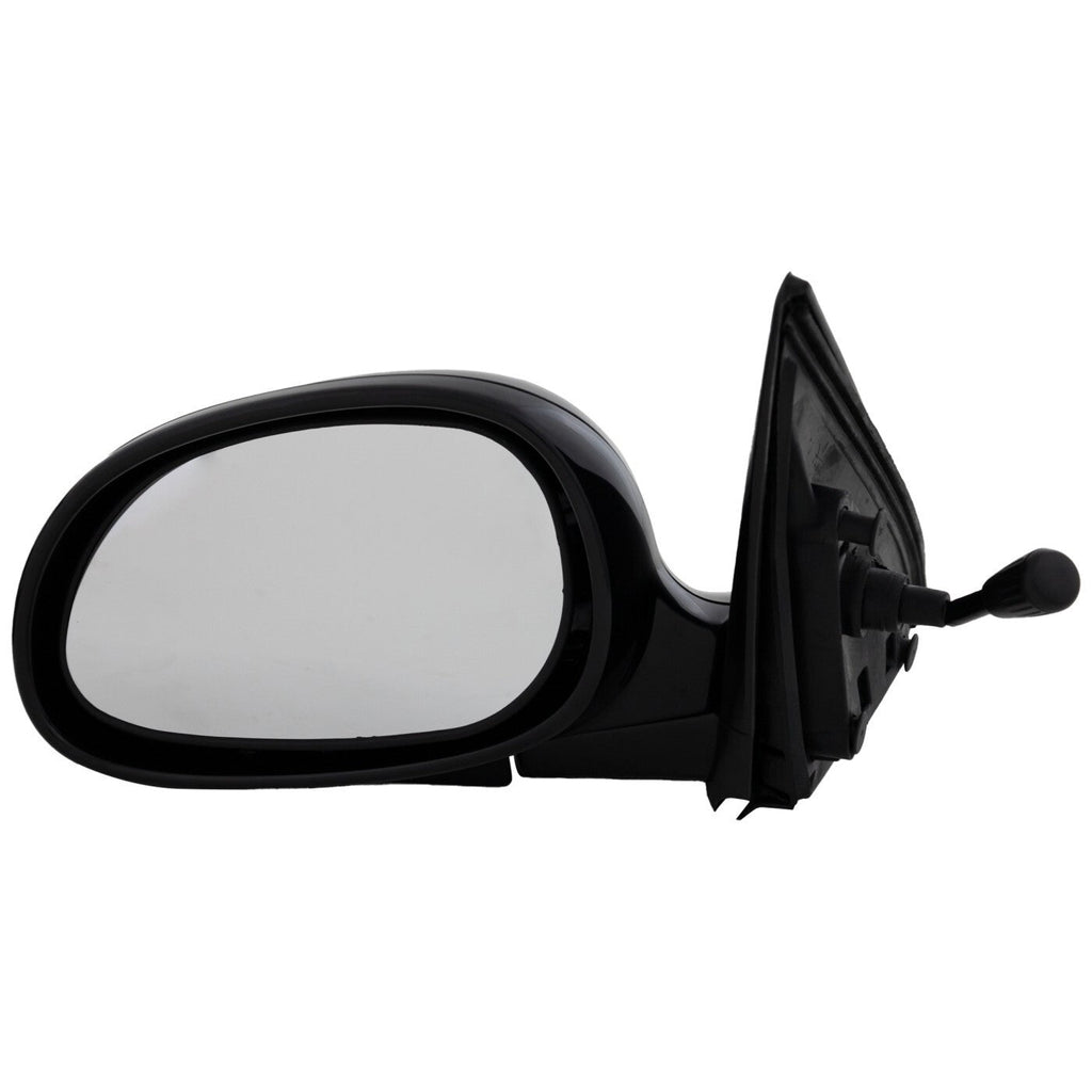 Manual Remote Mirror Set Of 2 For 1992-1995 Honda Civic Manual Folding Paintable