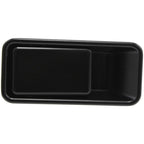 Front Exterior Door Handle Set For 1987-06 Jeep Wrangler Half Door Smooth Black