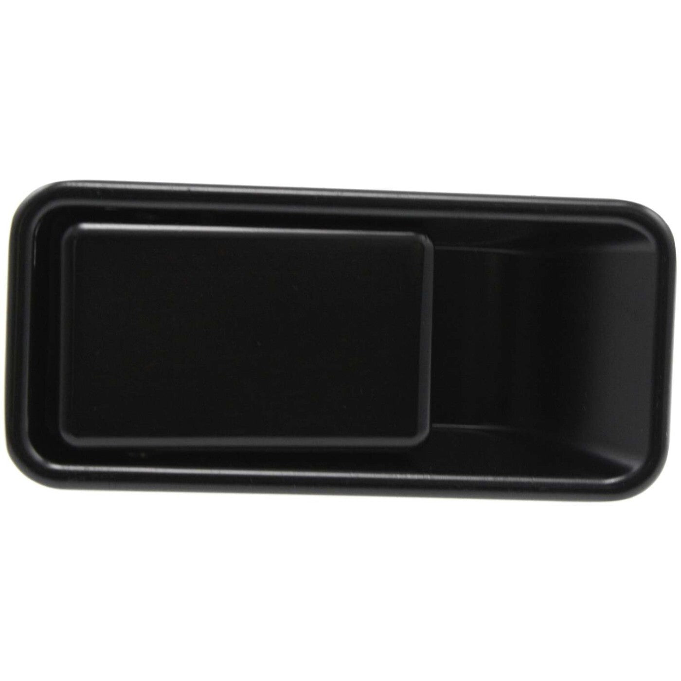 Front Exterior Door Handle Set For 1987-06 Jeep Wrangler Half Door Smooth Black