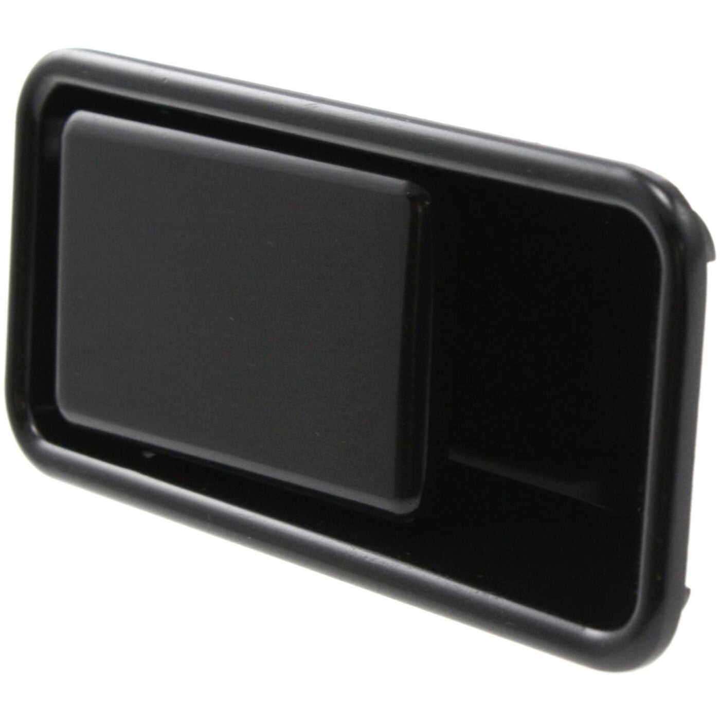 Front Exterior Door Handle Set For 1987-06 Jeep Wrangler Half Door Smooth Black