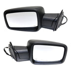 Mirrors Set For 2014-2018 Ram 1500 Power Fold Power Adjust Heated Puddle Light