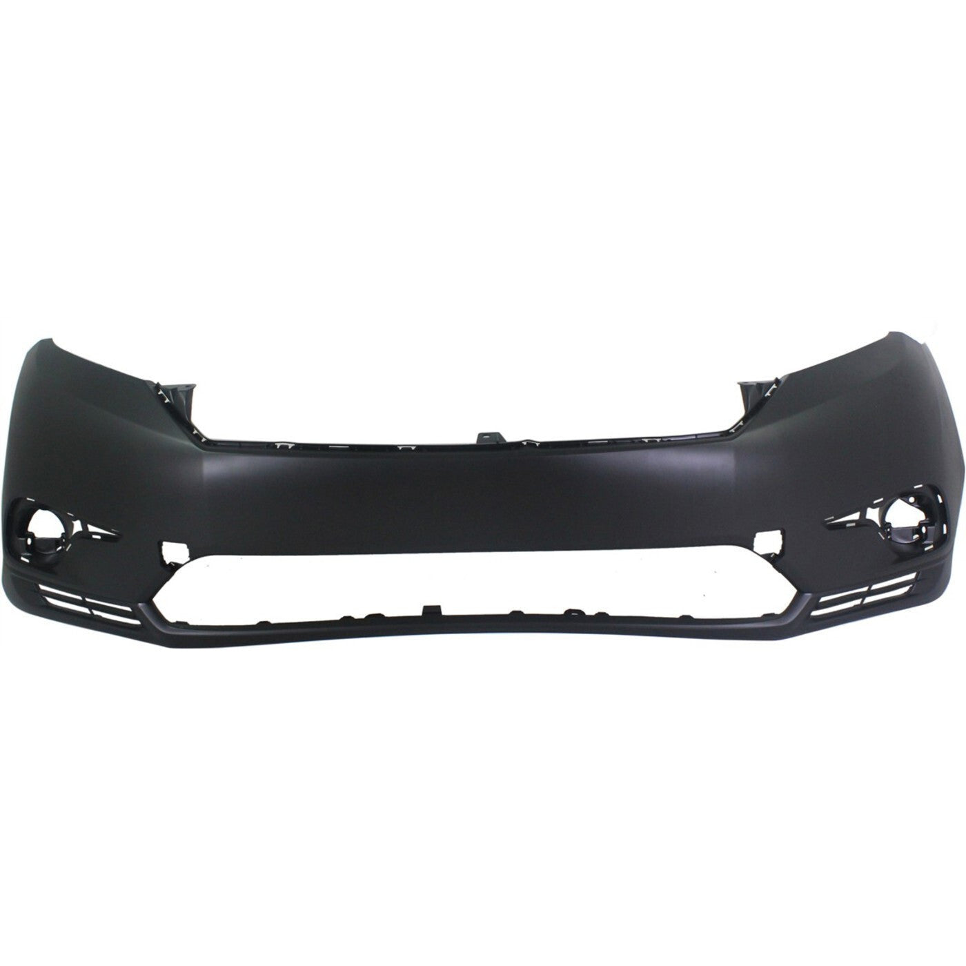 Front Bumper Cover For 2011-2013 Toyota Highlander w/ fog lamp holes Primed