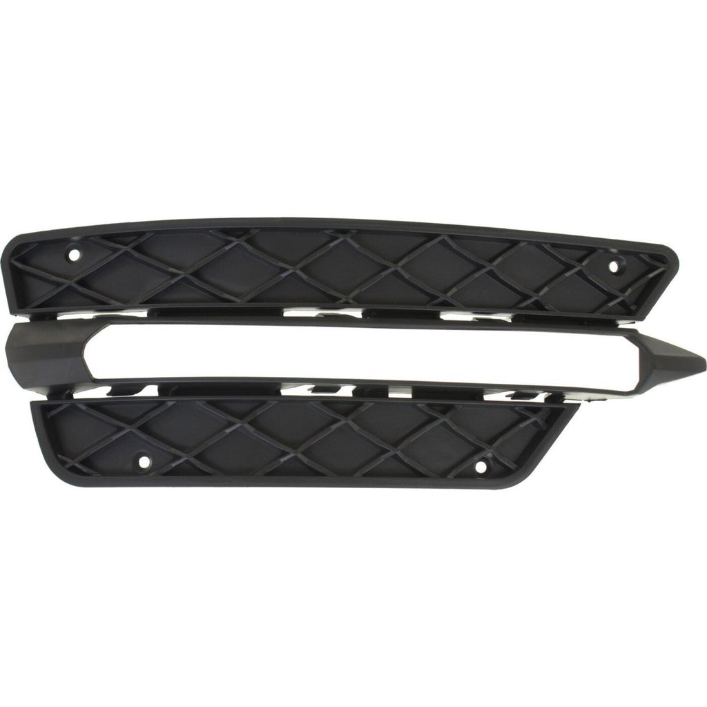 Bumper Grille For 2012-2014 Mercedes Benz C250 C300 Set of 2 LH & RH Plastic