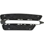 Bumper Grille For 2012-2014 Mercedes Benz C250 C300 Set of 2 LH & RH Plastic